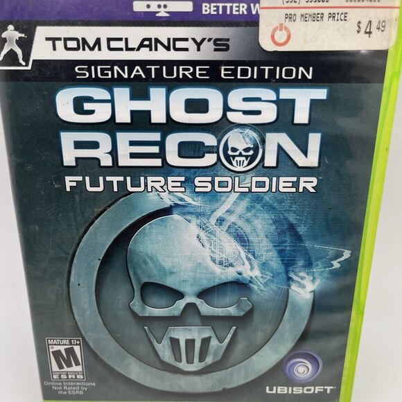 Xbox360 Tom Clancys Ghost Recon Future Soldier Signature Edition - Tested - Picture 2 of 6